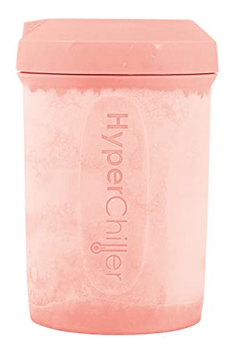 Quick Drink Chiller for Coffee and More - 2-Pack Reusable Cooler for Tea, Wine, and Juice - 12.5 OZ Capacity (Rose Gold) - Ideal for Coffee Lovers