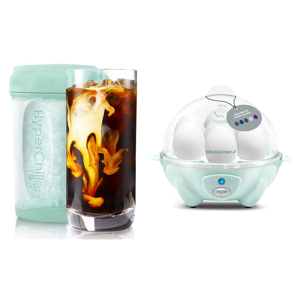 Elite Gourmet Coffee Chiller + Rapid 7 Egg Cooker