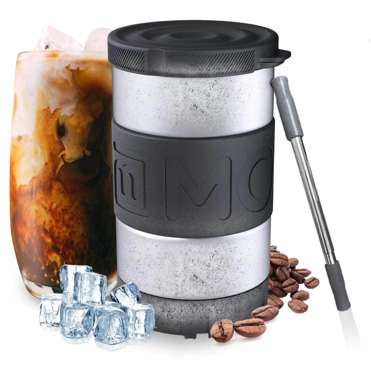Quick Chill Cooler for Coffee, Wine, Juice & Cocktails (14 oz)