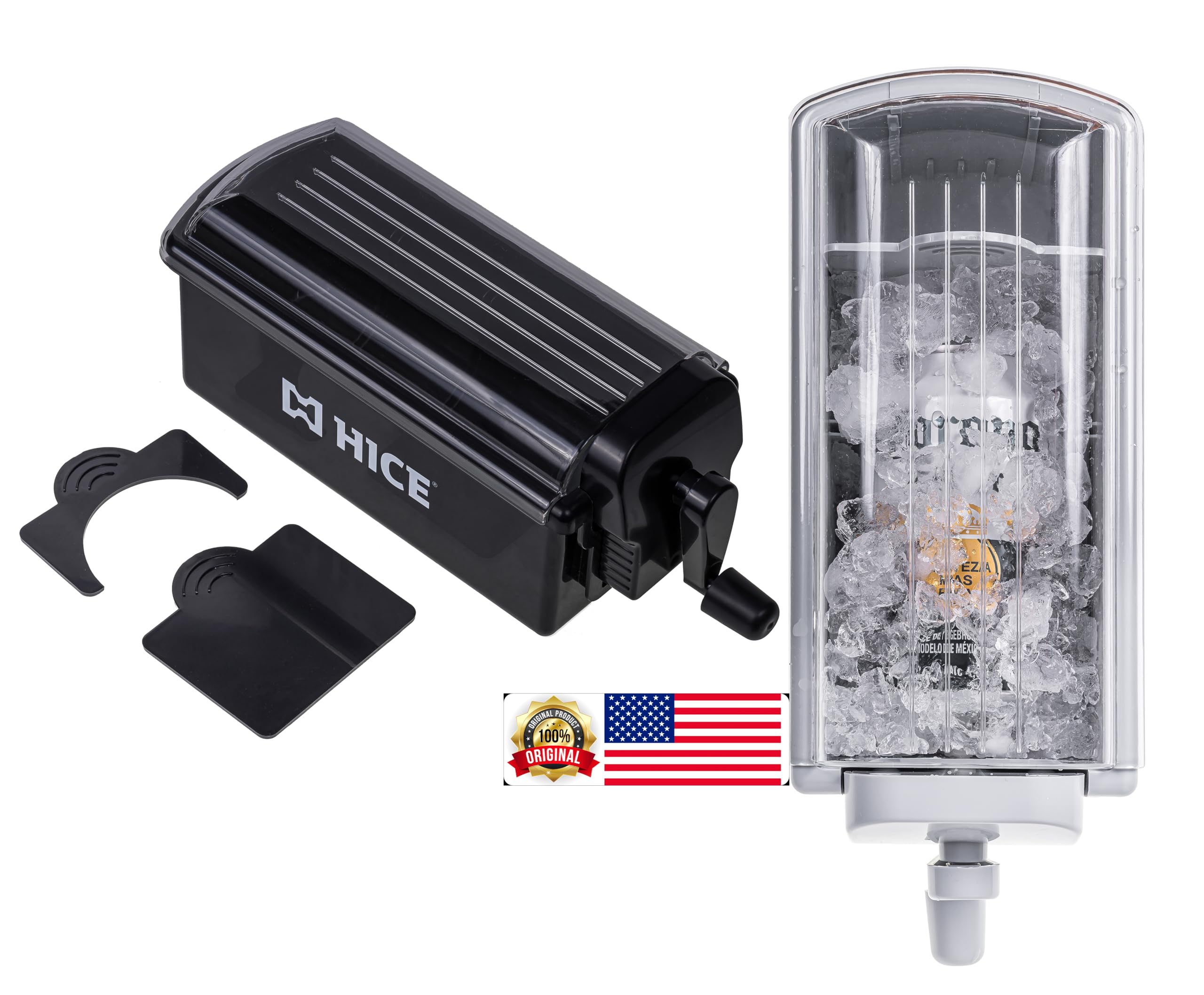 Mini Universal Drink Cooler - Rapid Beverage Chiller - Fast & Coldest Freeze (Black)