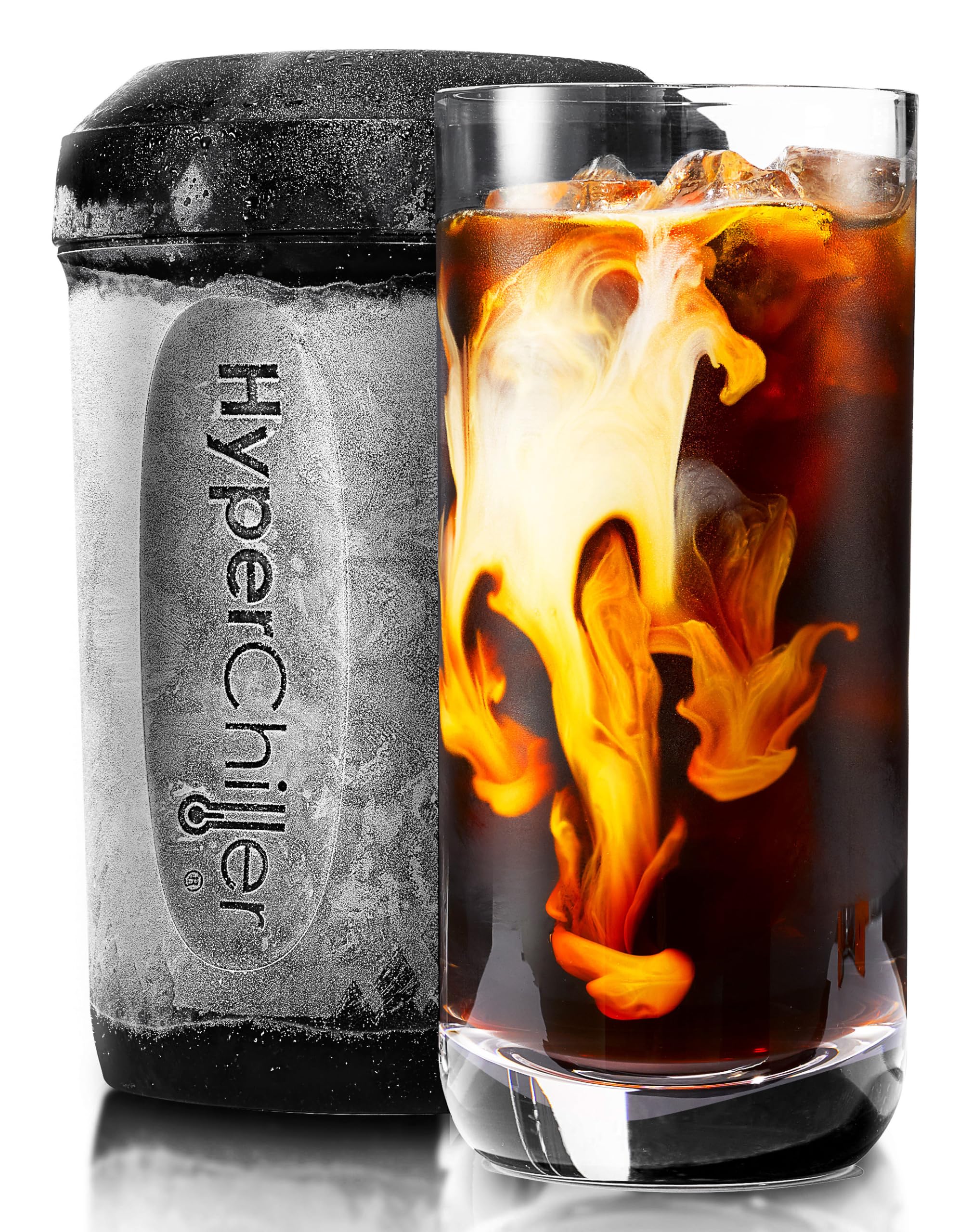 HyperChiller HC3 Ultimate Iced Beverage Cooler - Black (12.5 Oz)